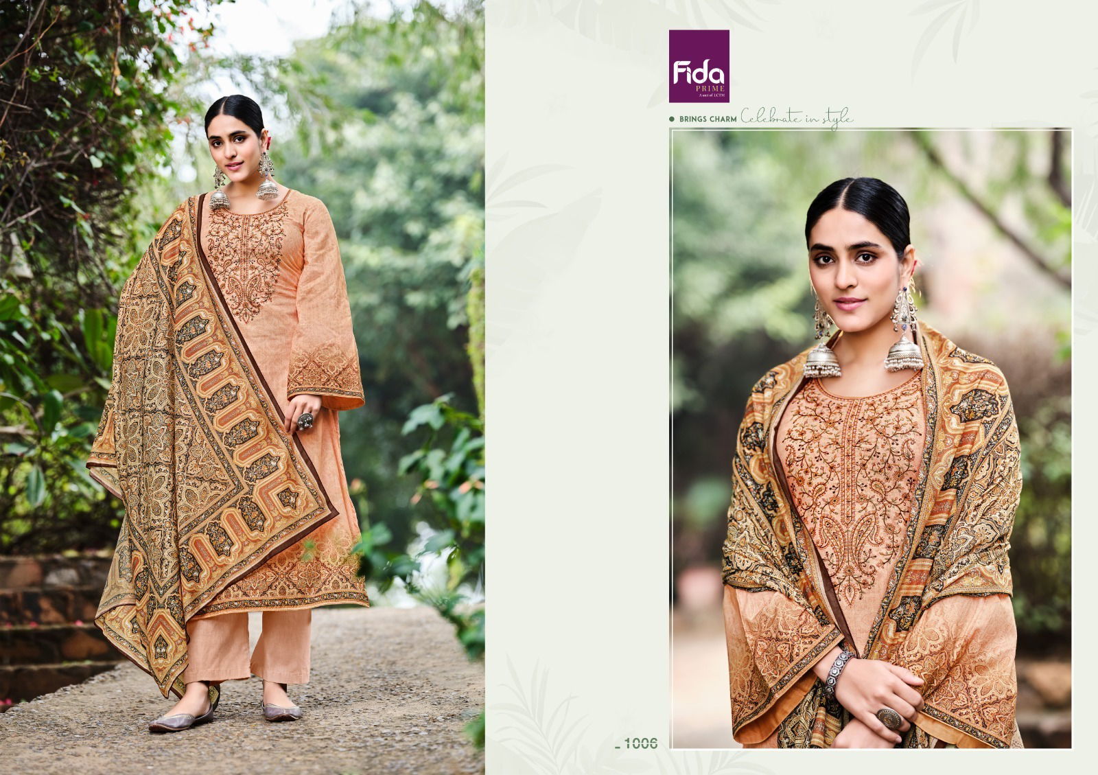 Taabir By Fida Heavy Printed Designer Salwar Kameez Catalog